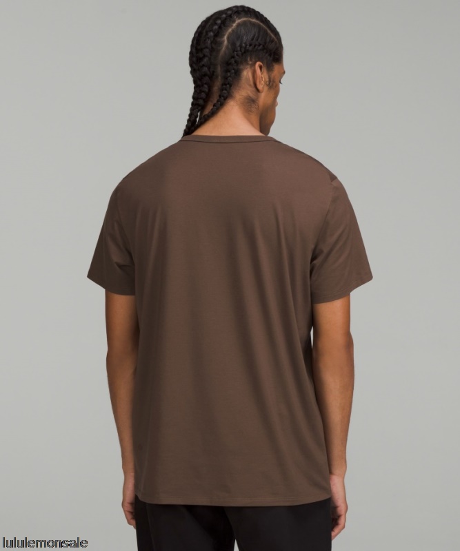 Lululemon Deutschland DELULU787 | Lululemon Deutschland Dark Mokka Das Fundamentale T-shirt